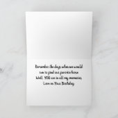 "CAROUSEL" SISTER MEMORIES ON YOUR BIRTHDAY KAART (Binnen)