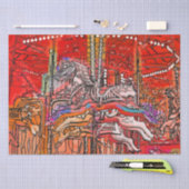 CAROUSEL TISSUEPAPIER (Craft)