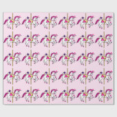 Carousel Unicorn Cadeaupapier (Vlak)