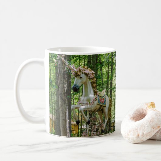 Carousel Unicorn Koffiemok (Met donut)