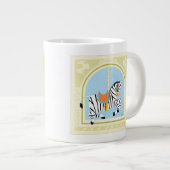 Carousel Zebra van June Erica Vess Grote Koffiekop (Voorkant rechts)