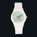 Carousel Zebra van June Erica Vess Horloge<br><div class="desc">Ride samen met deze carrouselzebra van June Erica Vess. Volwassenen zullen zich nostalgisch voelen voor de dagen dat ze de beurs bezochten en op de trieste weg gesprongen hebben en kinderen zullen van het detail houden dat Vess in het stuk gestopt heeft. Voeg dit toe aan de muur van de...</div>