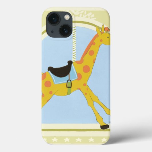 Carouselgiraffe van June Erica Vess Case-Mate iPhone Case (Achterkant)