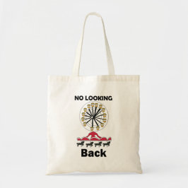 Carouselrit zonder achterom te kijken Inspirerend Tote Bag
