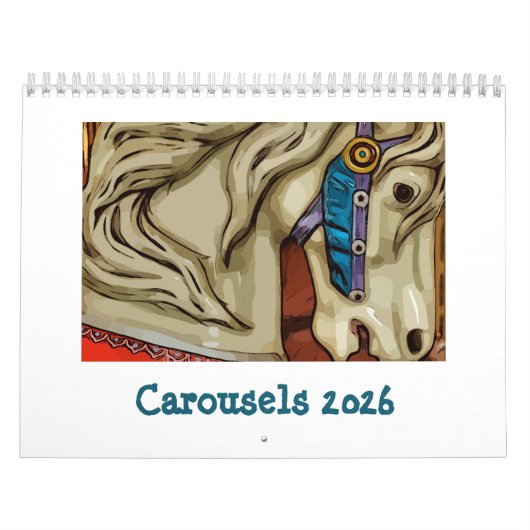 Carousels 2026 Kalender (Hoes)