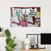 CarouselSteeds3 Poster (Thuiskantoor)