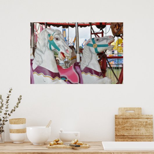CarouselSteeds3 Poster (Keuken)