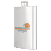 Carova Beach North Carolina Sun Palm Trees Flacon (Links)