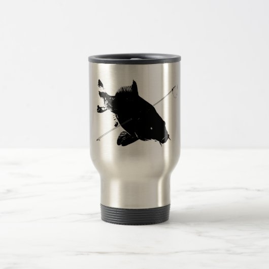 Carp Bowfish Travel Mug Reisbeker (Center)