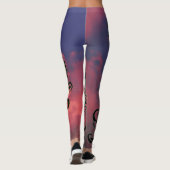 CARP & CLOUDS-Leggings Leggings (Achterkant)
