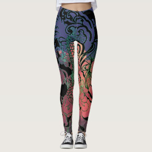 CARP & CLOUDS-Leggings Leggings