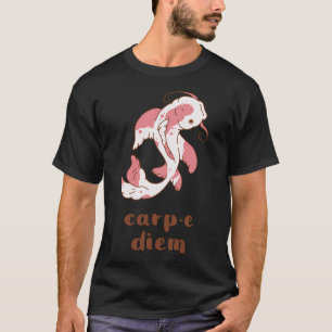 carp-e diem vis woordgrap t-shirt