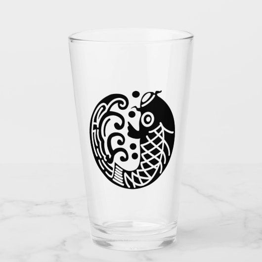 Carp en golf glas (Voorkant)