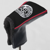 Carp en golf golfheadcover (3/4 voorkant)