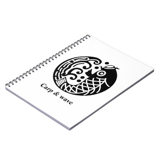 Carp en golf notitieboek (Linkerzijde)