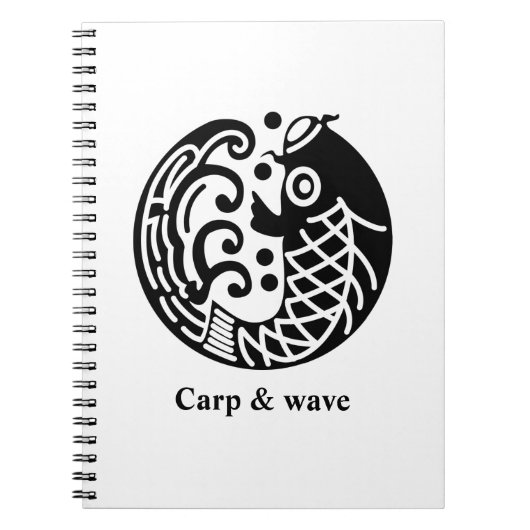 Carp en golf notitieboek (Voorkant)