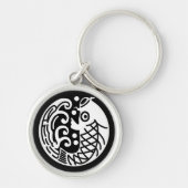 Carp en golf sleutelhanger (Voorkant)