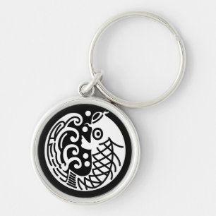 Carp en golf sleutelhanger