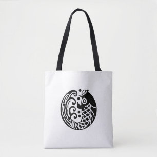 Carp en golf tote bag