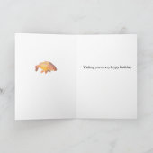 Carp Fish Birthday card Kaart (Binnen)