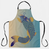 Carp, Japans ontwerp Schort (Voorkant)