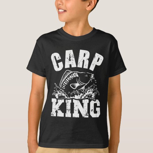 Carp King Fishing  T-shirt (Voorkant)