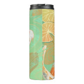Carp Koi Fish Water Lily Pond Thermal Tumbler Thermosbeker (Achterkant)
