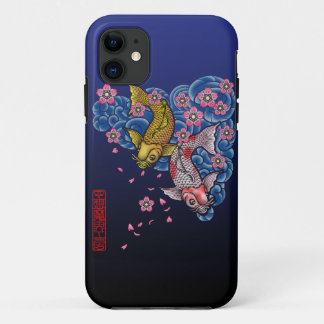 Carp sakura iPhone 11 hoesje