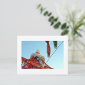 Carp Streamers (Koinobori) in het Briefkaart van d (Staand voorkant)