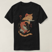 Carp Tattooed Cat T-shirt (Design voorkant)