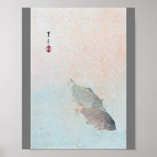 Carp, Watanabe Seitei Poster