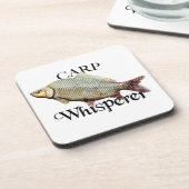 Carp Whisperer Bier Onderzetter (Linkerzijde)