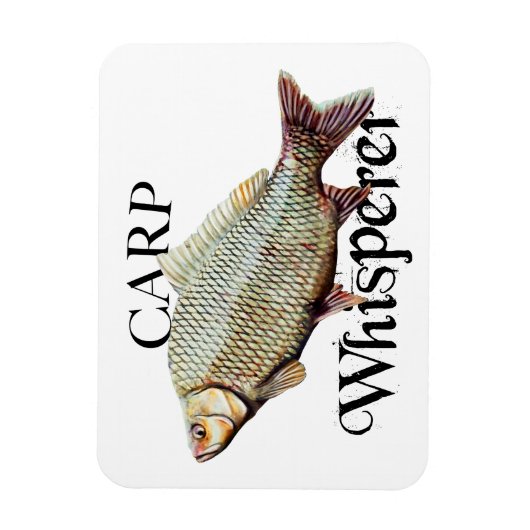 Carp Whisperer Magneet (Verticaal)