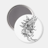 Carpa Koi Magneet (Voorkant / Achterkant)