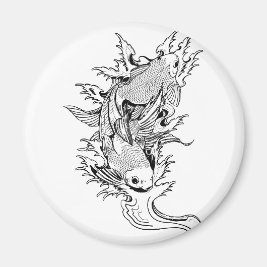 Carpa Koi Magneet (Voorkant)