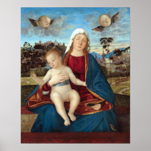 Carpaccio Madonna en Child Poster