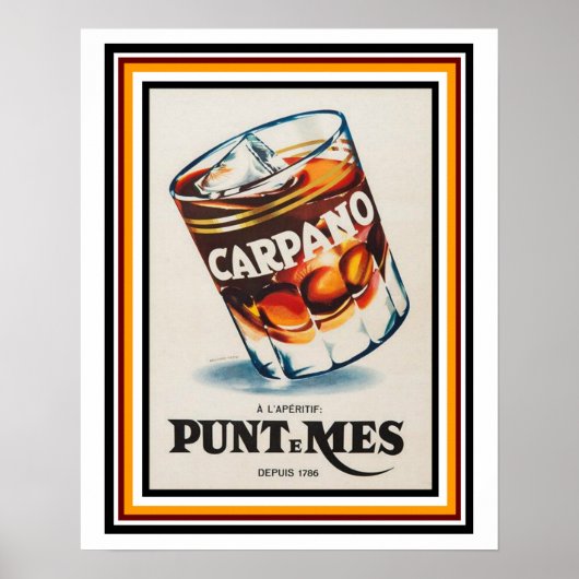 Carpano L'apertif  Poster 16 x 20 (Voorkant)