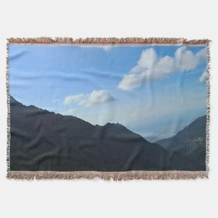 Carpathian Blue Sky Peaks – Roemeense Bergkunst Deken