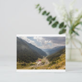 Carpathian mountains briefkaart (Staand voorkant)