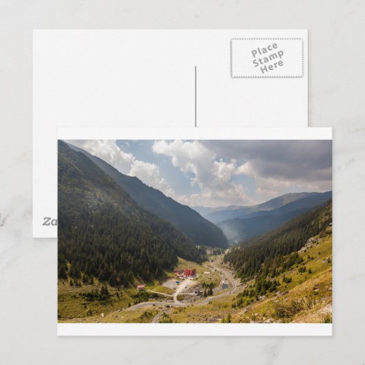 Carpathian mountains briefkaart (Voorkant / Achterkant)