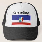 Carpatho Rusyn Baseball Hat Trucker Pet (Voorkant)