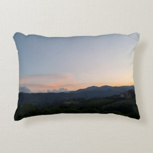 Carpatische Zonsondergang – Roemeense Bergfotograf Accent Kussen