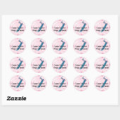 Carpe Crochet Ronde Sticker (Vel)