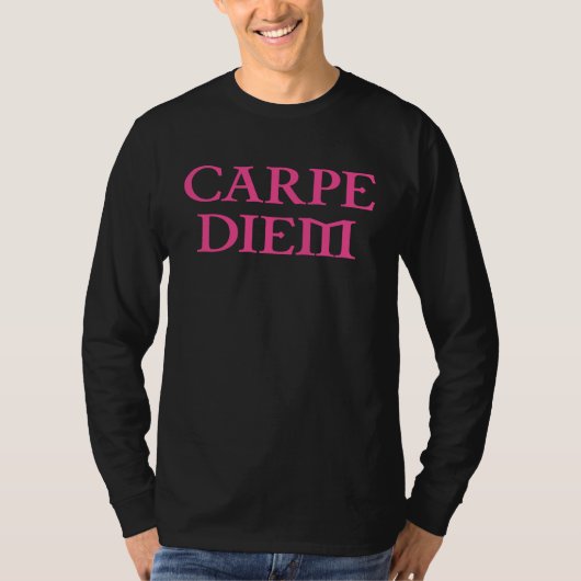 CARPE DIEM 2 T-SHIRT (Voorkant)