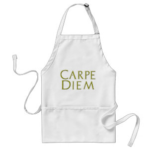 Carpe Diem Apron Standaard Schort