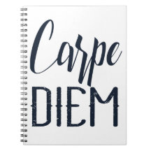 Carpe Diem bewaar de dag zwart type