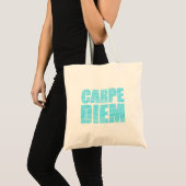 Carpe Diem Boodschappentas Tote Bag (Voorkant (product))