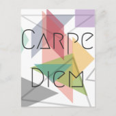 Carpe Diem Briefkaart (Voorkant)