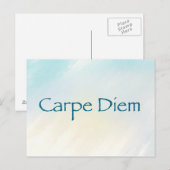 Carpe Diem Briefkaart (Voorkant / Achterkant)