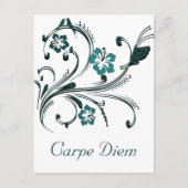 Carpe Diem Briefkaart (Voorkant)